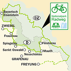 Radwege im Nationalpark, Bayerischer Wald